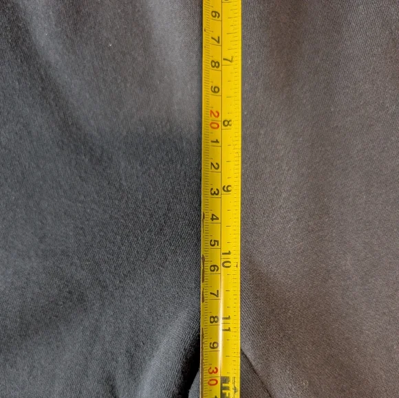 Sporty Y2K Side Stripe Tie Hem Athletic Shorts Black Athleisure Lounge Minimal L - Picture 4 of 7